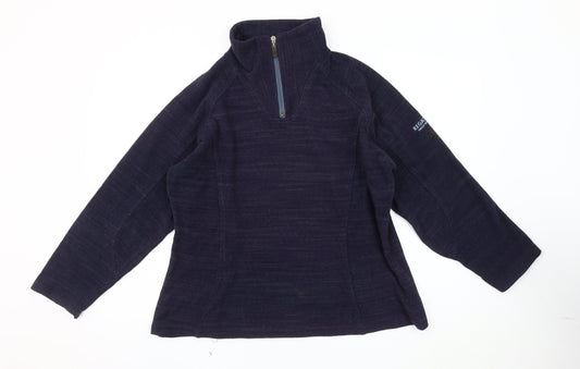 Regatta Women's Blue Pullover Sweatshirt 12 Hiking Casual