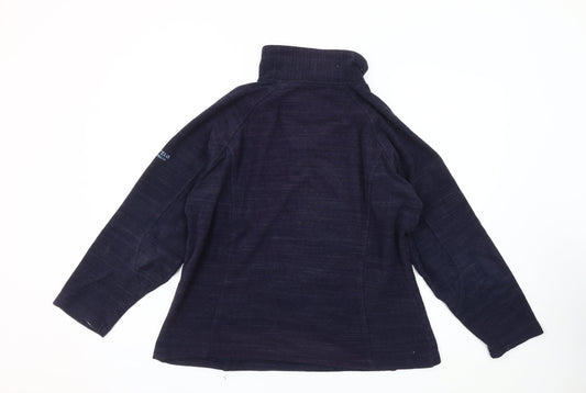 Regatta Women's Blue Pullover Sweatshirt 12 Hiking Casual