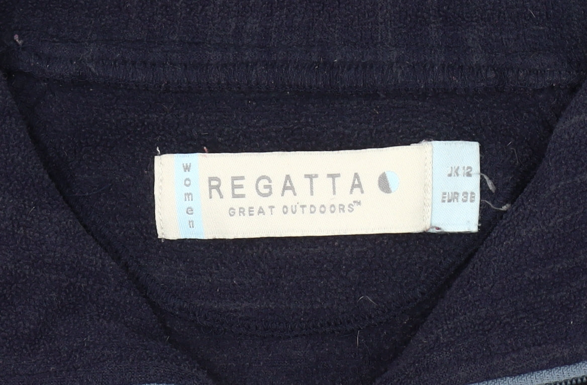 Regatta Women's Blue Pullover Sweatshirt 12 Hiking Casual