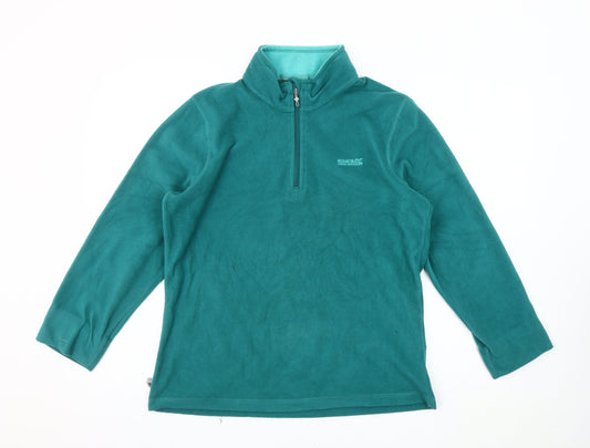 Regatta Women's Green Pullover Sweatshirt, Size 12