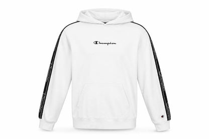 Mens UK Size M Champion White Pullover Hoodie