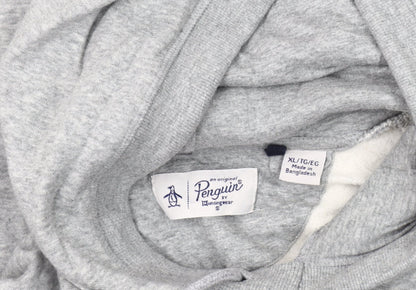 Mens UK Size XL Original Penguin Grey Pullover Hoodie