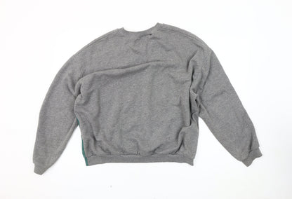 Pacific Republic Men's Grey Multicoloured M Sweatshirt
