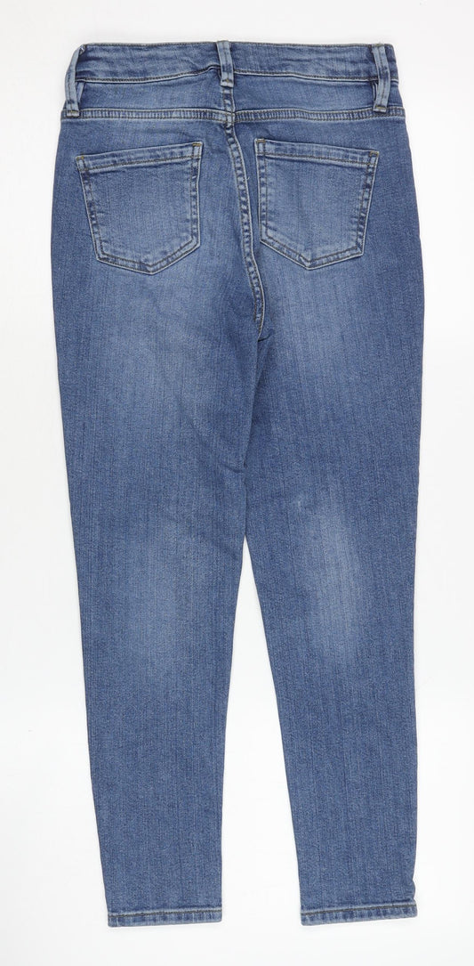 Oasis Women's Blue Straight Jeans Size 8