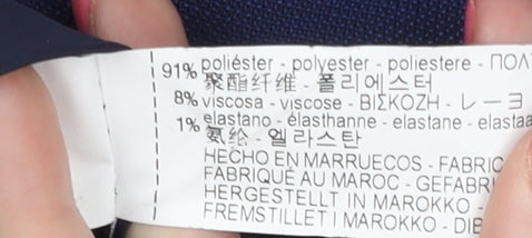 Zara Man Blue Dress Pants for Men, Size M, Classic Style