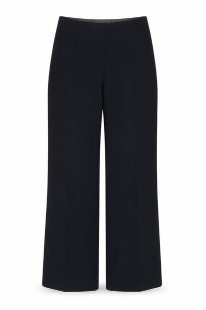 Womens UK Size 8 Marks and Spencer Regular Fit Formal Black Trousers