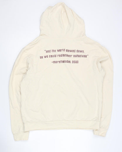 Marsthelabel Beige Women's M Hoodie Pullover