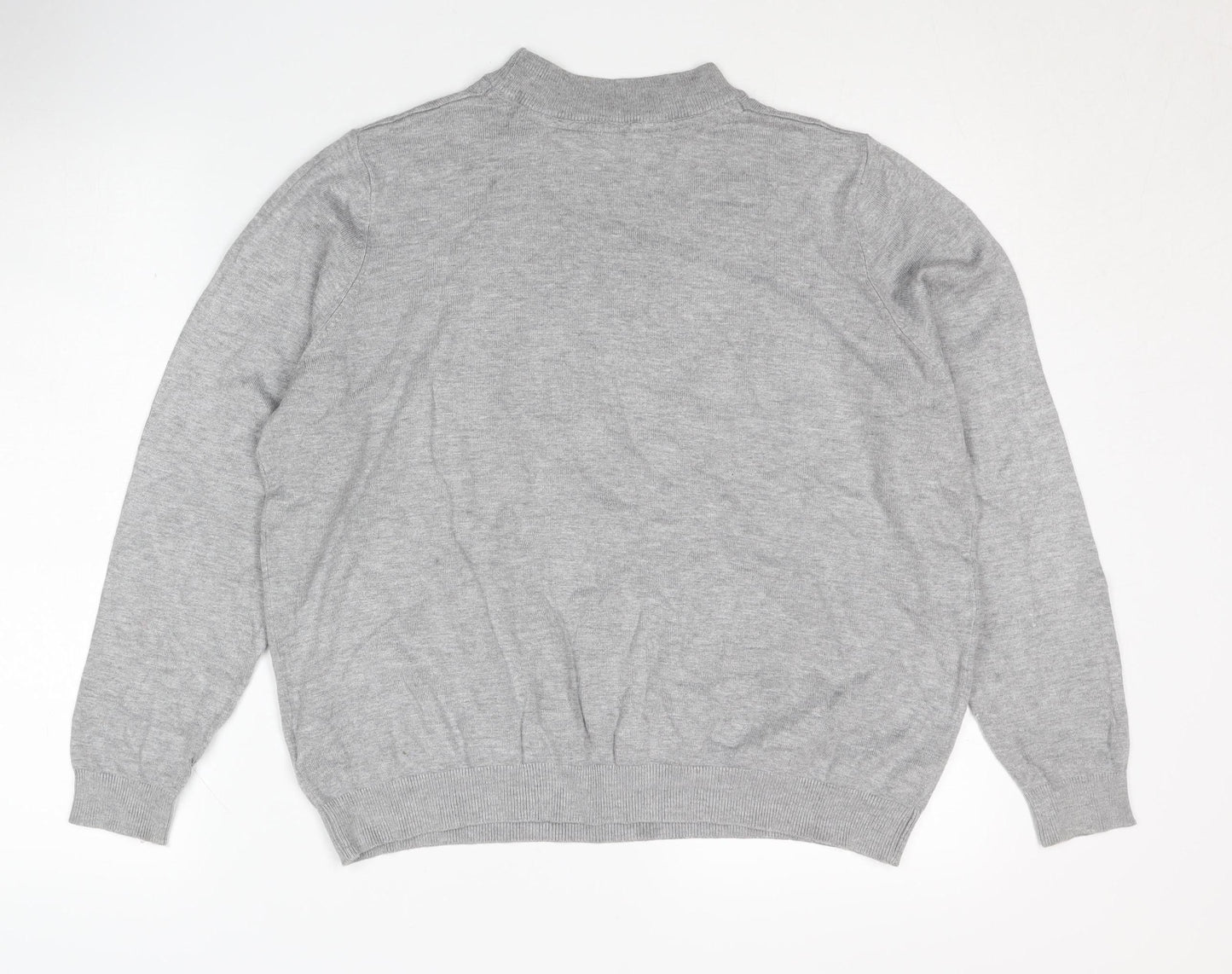 Anthology Women's 16/18 Grey Mock Neck Jumper