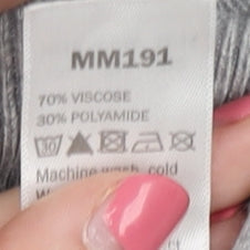 Anthology Women's 16/18 Grey Mock Neck Jumper