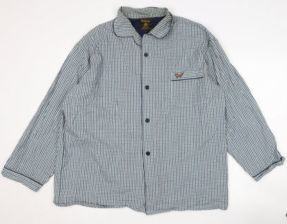 Wolsey Men's Multicoloured Check XL Pyjama Top