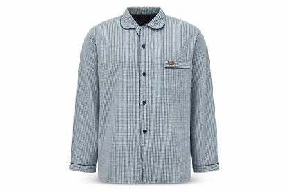 Wolsey Men's Multicoloured Check XL Pyjama Top