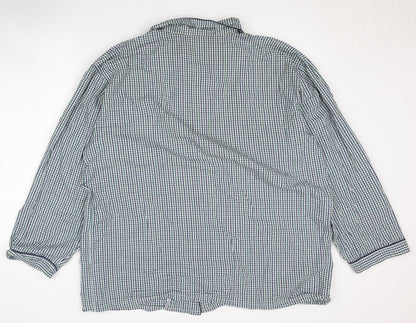 Wolsey Men's Multicoloured Check XL Pyjama Top