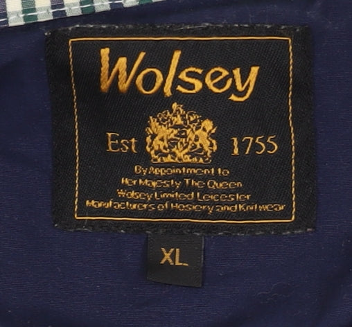 Wolsey Men's Multicoloured Check XL Pyjama Top