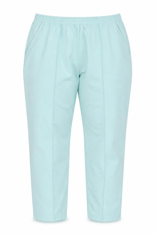 Womens UK Size 22 Damart  Casual Blue Trousers
