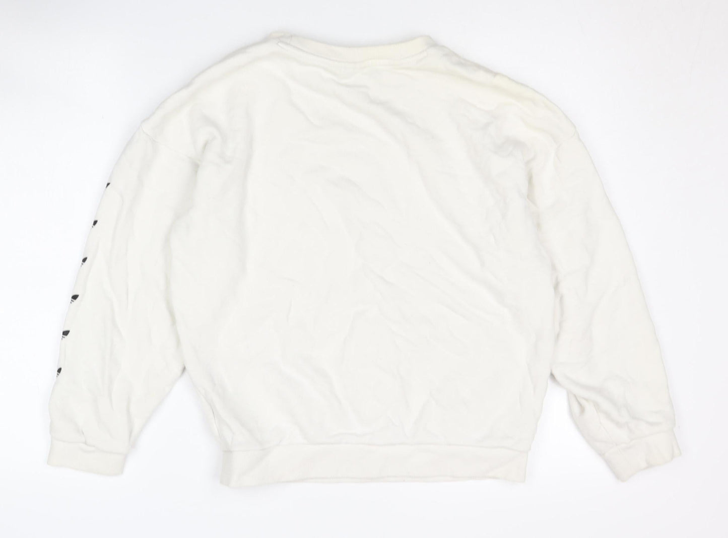 Adidas Women's White Pullover Sweatshirt Size 6