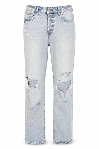 H&M Women's Blue Straight Jeans Size 10