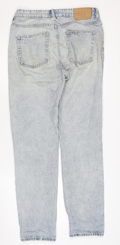 H&M Women's Blue Straight Jeans Size 10