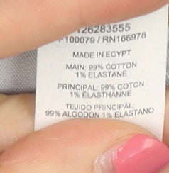 ASOS Women's Blue Straight Jeans, 8XL, Distressed, Good Condition