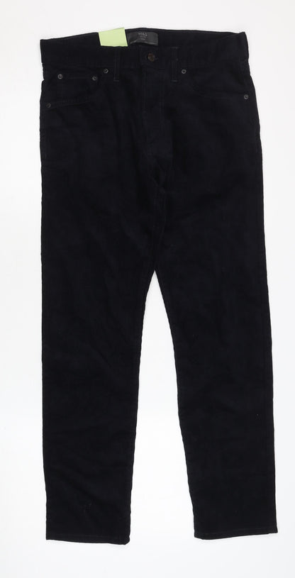 Marks and Spencer Men's Black Slim Trousers 30