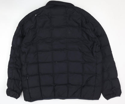 Mens UK Size XL Uniformes Generale Black Puffer Jacket