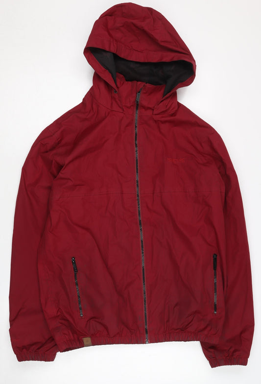 Mens UK Size M Regatta Red Windbreaker Coat