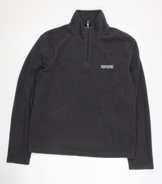 Mens UK Size S Regatta Black Pullover Sweatshirt