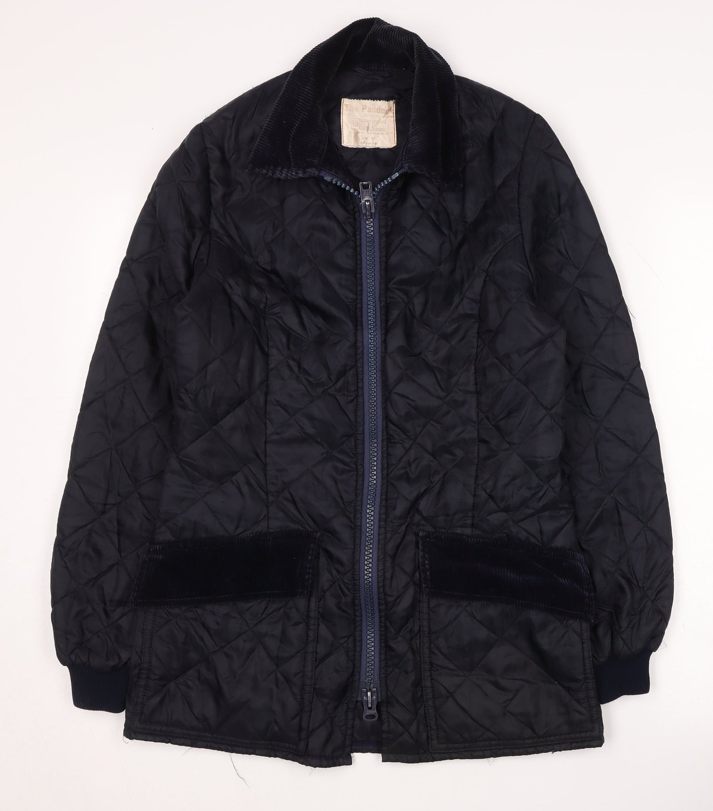 The Paddock Women's Black Quilted Jacket Size 6