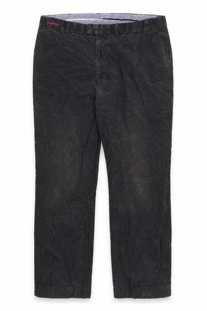 Mens UK Size 38 Marks and Spencer Regular Fit Casual Black Trousers