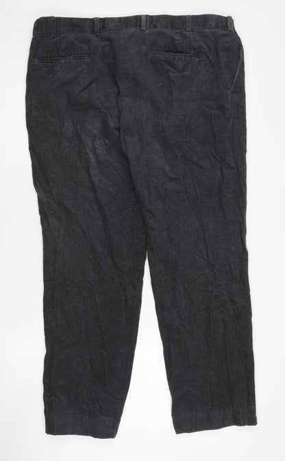 Marks and Spencer Black Corduroy Men's Trousers