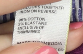 Marks and Spencer Black Corduroy Men's Trousers