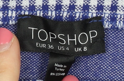 Womens UK Size 8 Topshop Mini  Skirt