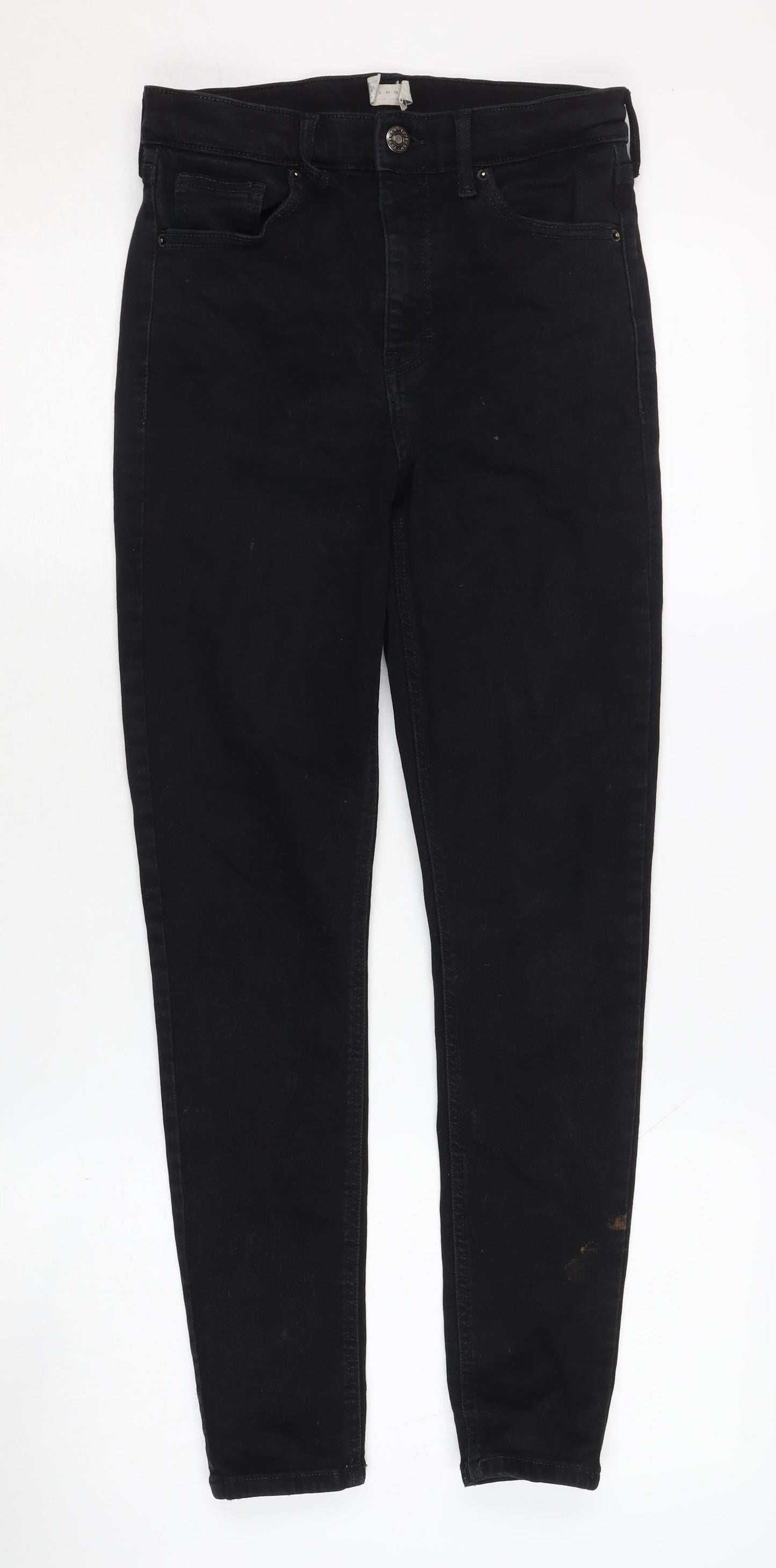 Topshop Women's Black Skinny Jeans Size 30