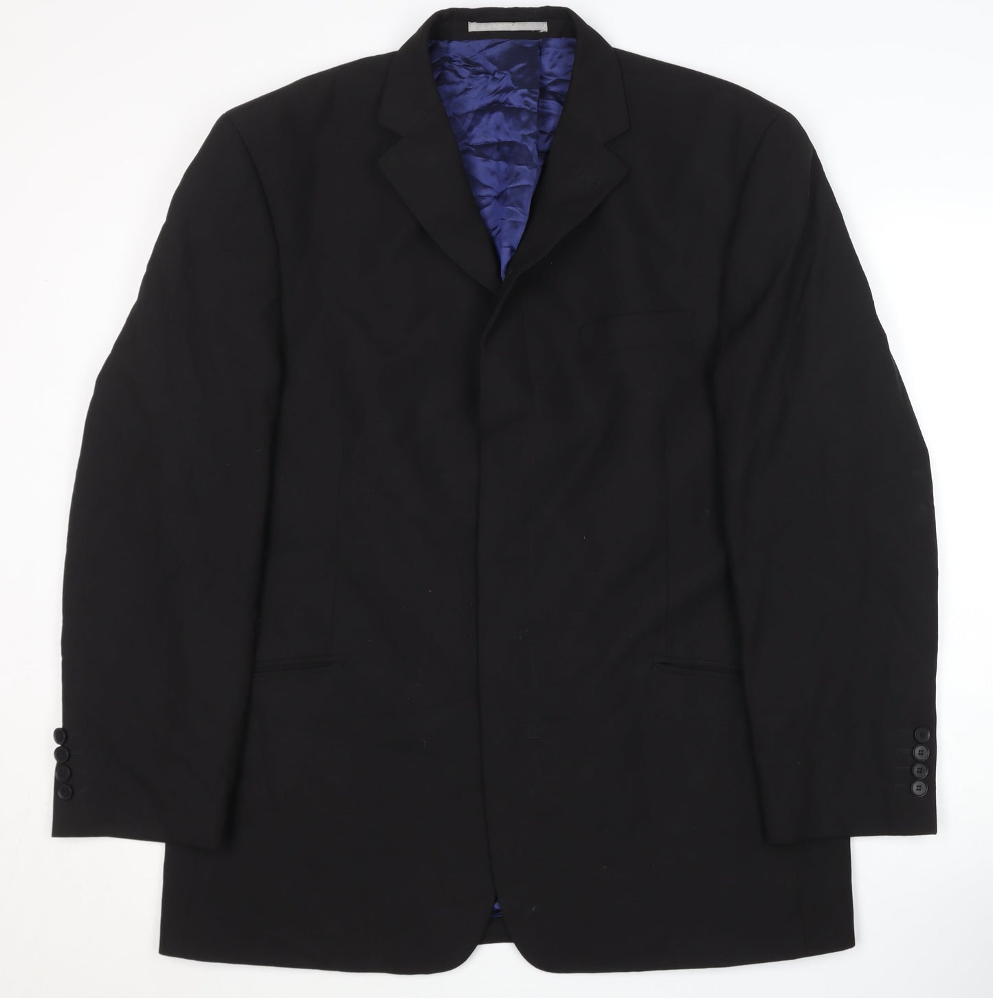 Next Men's Black Blazer 42S - Formal Style