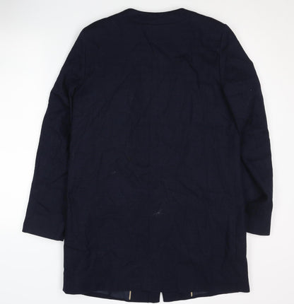 Womens UK Size 12 Marks and Spencer Blue Basic Jacket