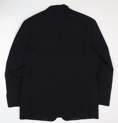 Westbrook Men's Black Blazer 42R Wool Blend Formal Jacket