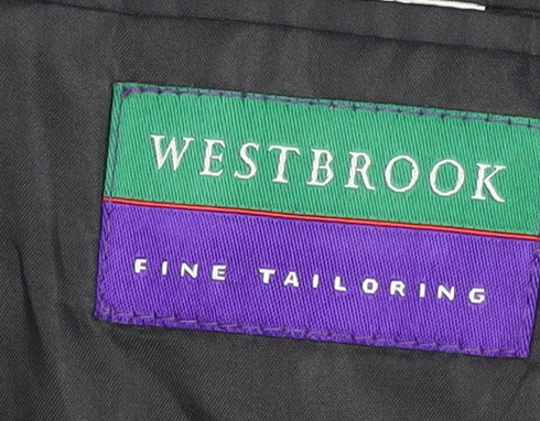 Westbrook Men's Black Blazer 42R Wool Blend Formal Jacket