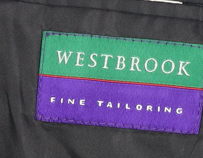 Westbrook Men's Black Blazer 42R Wool Blend Formal Jacket