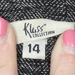 Klass Collection Women's Black Blazer Size 14