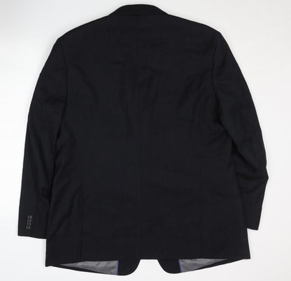 Mens UK Size 48 Jack Reid Regular Black Suit Jacket