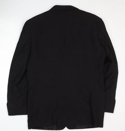 Mens UK Size 40 COPPERSTONE Regular Black Suit Jacket