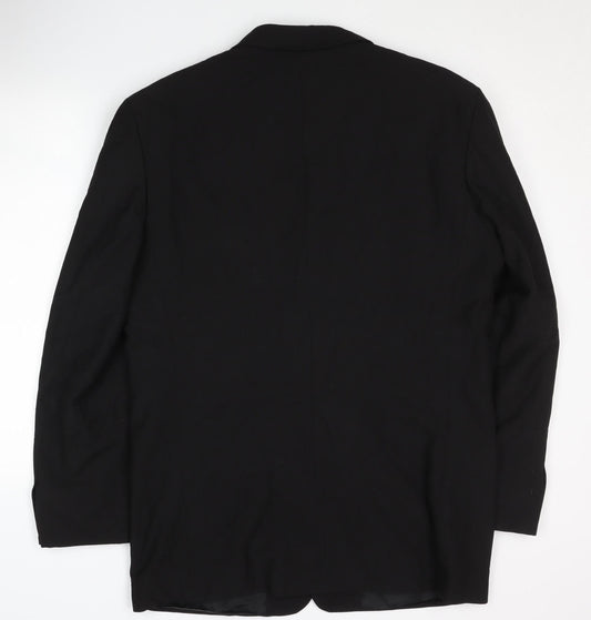 Mens UK Size 40 COPPERSTONE Regular Black Suit Jacket
