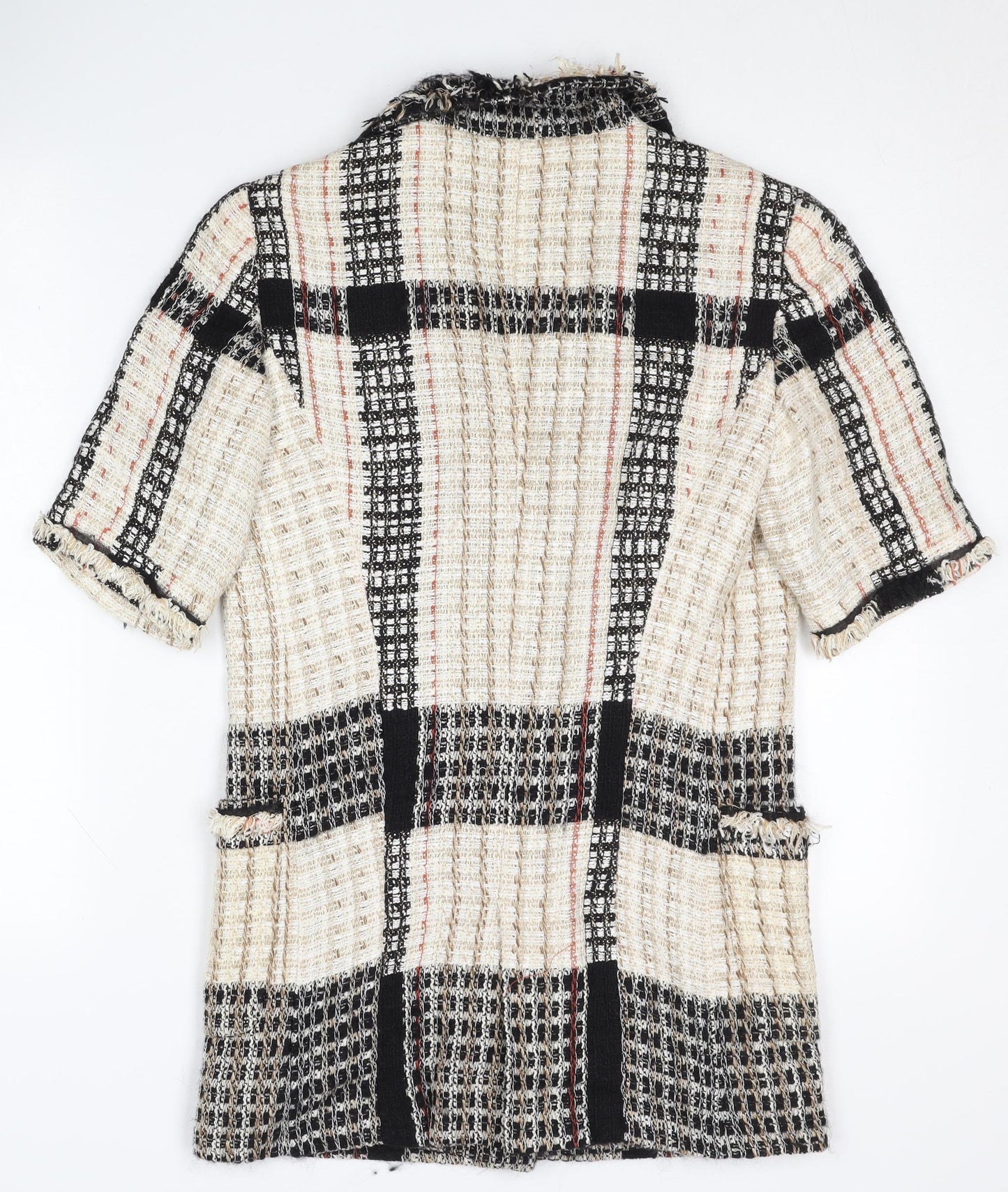 Zara Women’s Multicoloured Check Blazer M