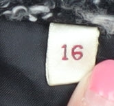 EWM Women’s Black Flecked Blazer, Size 16