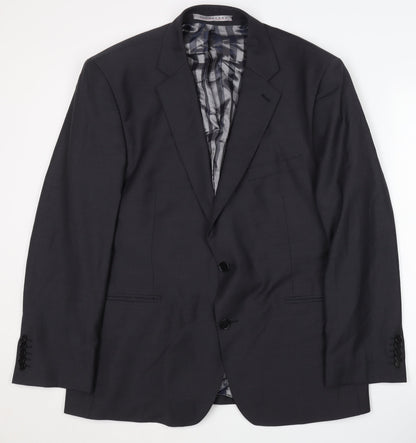 Alexandre Men's Black Blazer 44 Classic Short Jacket