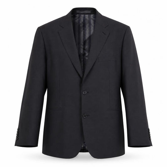 Alexandre Men's Black Blazer 44 Classic Short Jacket