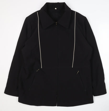 Womens UK Size 16 JBC Collection Black Basic Jacket