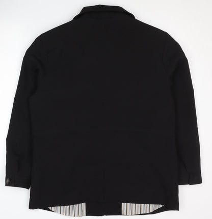 Womens UK Size 16 JBC Collection Black Basic Jacket