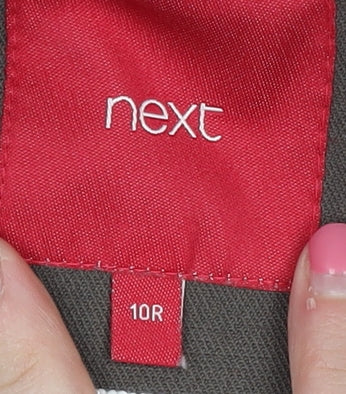 Next Women's Brown Blazer, Size 10, Regular Fit