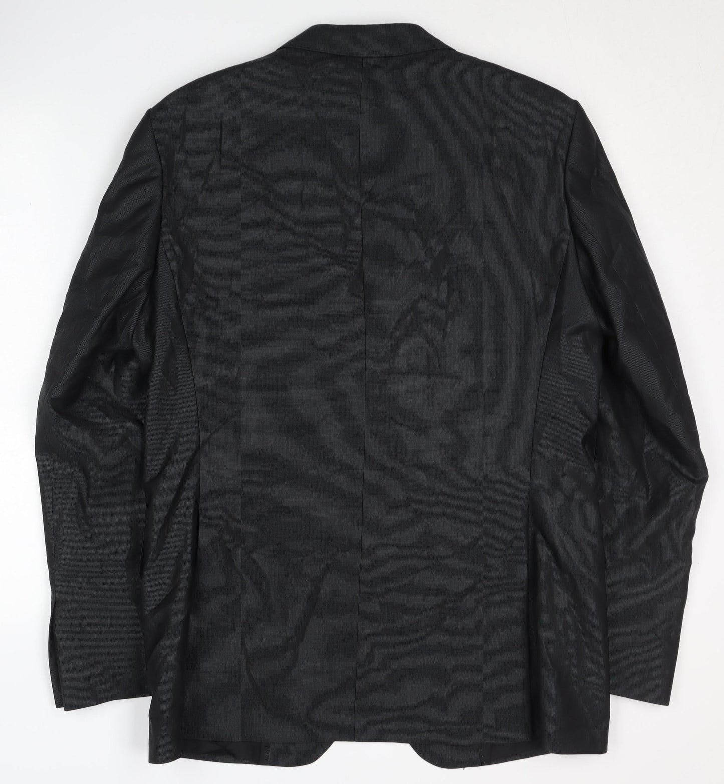Zara Men's Black Blazer Regular Fit Size 40