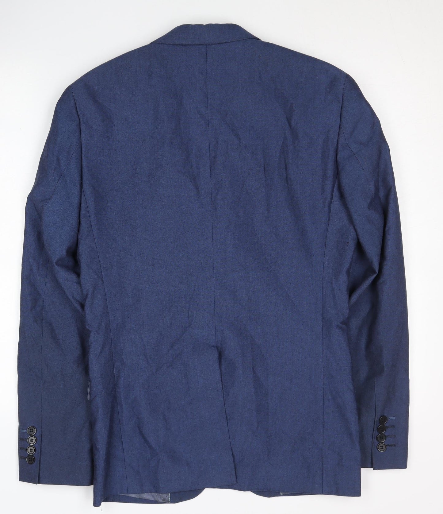 Mens UK Size 36 Cedar Wood State Regular Blue Suit Jacket